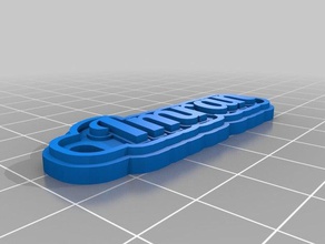 mater ımran tkd Anahtarlık özelleştirilmiş 3d print model - Mito3D