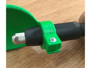 eje flexible dremel protector herramientas adjunto flexshaft de flex la amoladora 3d print model - Mito3D
