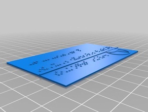 kartvizit 3d yazıcı parçaları 3d print model - Mito3D