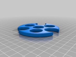 atom brewing fidget spinner art bearings customized 3d print model - Mito3D