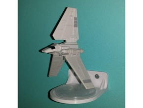 minishelf organização miniatura prateleira star wars 3d print model - Mito3D