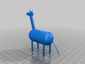 la jirafa La impresión en 3d 3d print model - Mito3D