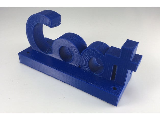 futura coathook - Organisation Wand-Haken 3D print model - Mito3D