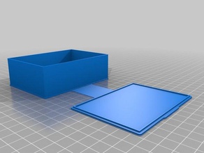 adrenalyn cromos caja les conteneurs personnalisé 3d print model - Mito3D