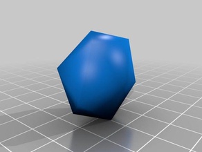 purple shape 3d printing 3d print model - Mito3D