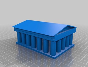 parthenon 3d baskı 3d print model - Mito3D