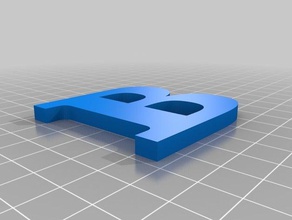 b-5mm las esculturas personalizado 3d print model - Mito3D