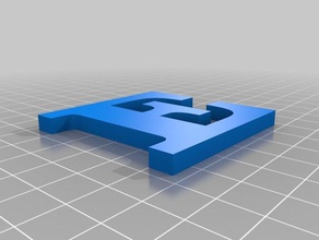 e-5mm sculptures personnalisé 3d print model - Mito3D