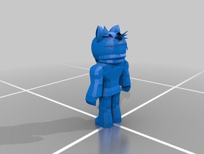 roblox karakterim 3d yazıcı parçaları karakter 3d print model - Mito3D