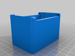 mi magnéticas personalizadas bisagra de la caja los contenedores personalizado 3d print model - Mito3D