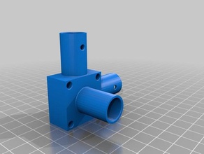m12 pipe structure 3d printer parts 3d print model - Mito3D