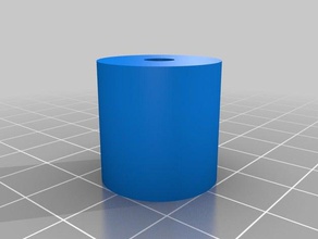 test del cilindro di 20mm diametro 5mm foro Stampa 3d prove 3d print model - Mito3D