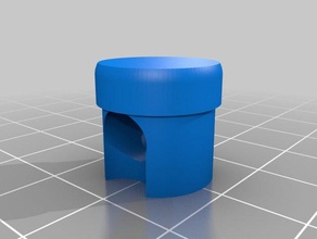 meine angepasste parametrische Rohr-cap Teile kundengebundene 3d print model - Mito3D