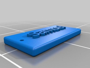 samuel nametag accessories 3d print model - Mito3D