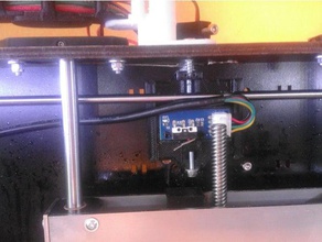 ctc trava z-achse schlitten aufnahme knopf verstellbar ajuste berarbeitet Impressora 3d de peças impressora 3d print model - Mito3D