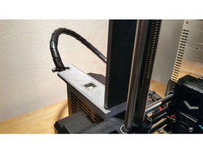 guia de cabo original prusa mk2 Impressora 3d peças corrente suporte do gestão cabos i3 3d print model - Mito3D
