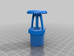 fire sprinkler head engineering 3d print model - Mito3D