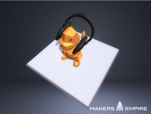 char charmander sanat 3D print model - Mito3D