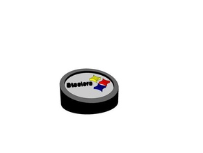 steelers paperweight sport & outdoors 3d print model - Mito3D