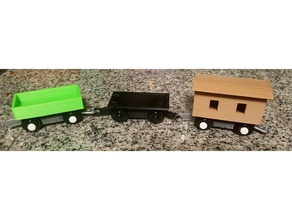 modular thomas trem trackmaster de vagões brinquedos & games plarail 3d print model - Mito3D