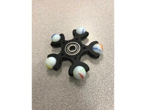 5 Marmor fidget spinner gadgets 3d print model - Mito3D