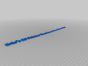 meine angepassten text kundengebundene 3d print model - Mito3D