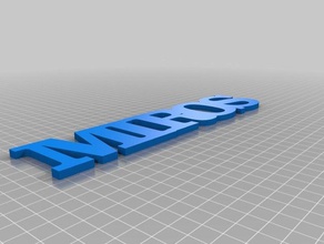 miros-5mm Skulpturen kundengebundene 3d print model - Mito3D