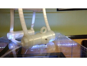 filament guide jjpowelly's universal spool holder 3d printer accessories 3d print model - Mito3D