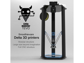 tevo little monster design draft open source project 3d printers 3d print model - Mito3D