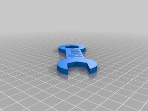 19 mm stubby Maulschlüssel tools kundengebundene 3d print model - Mito3D