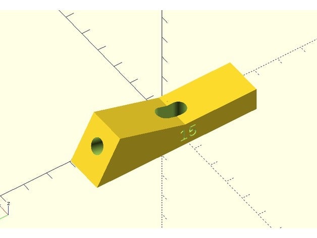 customisable pocket hole jig tools 3D print model - Mito3D