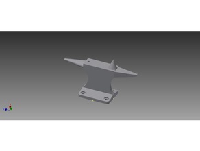 el yunque herramientas Impresora 3d La impresión en diseño martillo modelo smash apoyo prueba de la herramienta 3d print model - Mito3D
