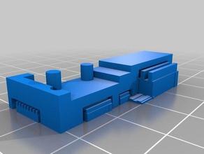 il supporto usb daftmike del nes video giochi retropi retropie 3d print model - Mito3D