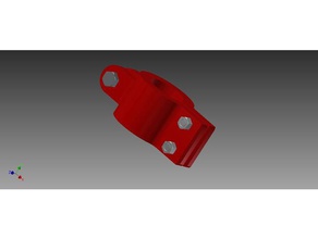 tube clamp sport & im freien Klemme Klemmen Halter tightener 3d print model - Mito3D