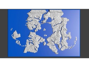 hightmap midgard giochi mappa di altezza penna carta rpg da tavolo 3d print model - Mito3D