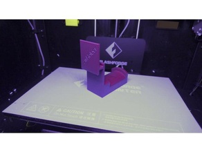 zwholder filamento titular de flashforge creator pro la impresora Impresora 3d accesorios el soporte bobina creador 3d print model - Mito3D