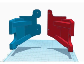ei9ht - anet a8 brackets remix l o n original design 3d printer accessories 3d print model - Mito3D