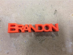 brandon 3d printer accessories 3d print model - Mito3D