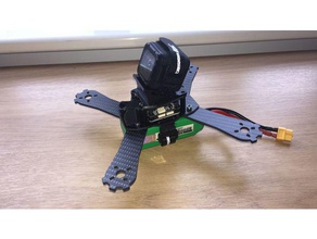 lrc racex gopro session lightweight mount 25 3d print model - Mito3D