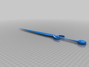 sword v2 3d printing 3d print model - Mito3D