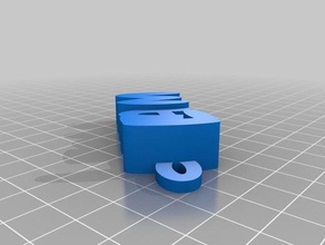 liam grys organização personalizado 3d print model - Mito3D