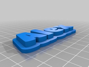 llavero alejandro las esculturas personalizado 3d print model - Mito3D