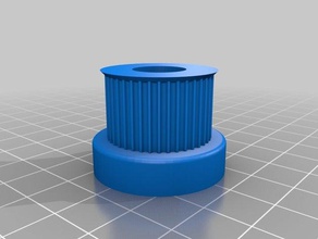 my customized gt2 pulley 3d printer parts 3d print model - Mito3D