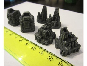 forbidden stars buildings - remake toy & game accessories boardgame board tabletop wargaming warhammer warhammer40k 40k 3d print model - Mito3D