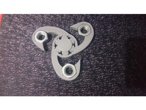 fidget 3d printed bearing mechanical toys hand spinner 3d print model - Mito3D