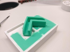 3dator pie molde de silicona Impresora 3d accesorios el moho goma 3d print model - Mito3D
