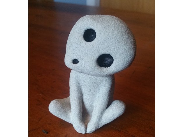 kodama assis L'impression 3d 3D print model - Mito3D