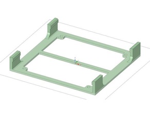 picoscope 2000 wallmount porta-ferramentas & caixas halterung monte picotech rahmen 3d print model - Mito3D