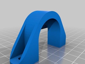 125 dia pipe saddle clamp buttrusses parts customized 3d print model - Mito3D