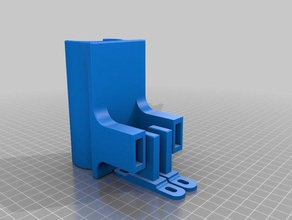 x-carve rimovibile supporto tubo 40mm fein di aspirazione parti la staffa montaggio cnc flessibile vuoto 3d print model - Mito3D
